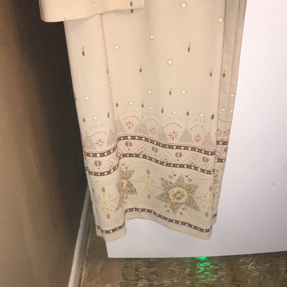 Vintage Star border Sheath Dress with Blouse - Picture 3 of 13